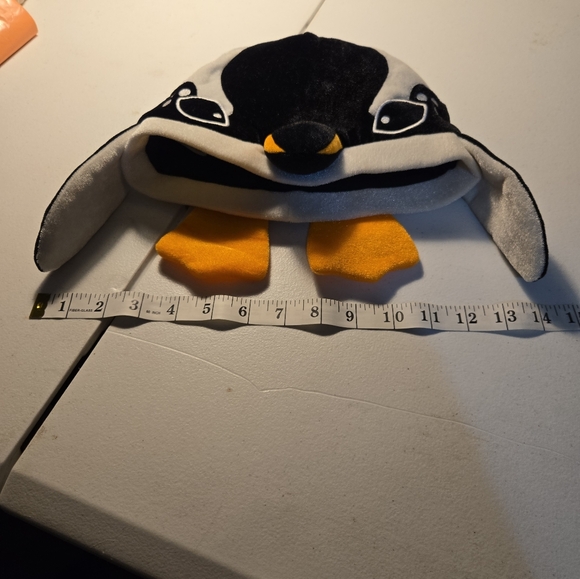 Sea World Penguin Puffin Hat Beanie Unisex with Flippers and Feet - Picture 2 of 4
